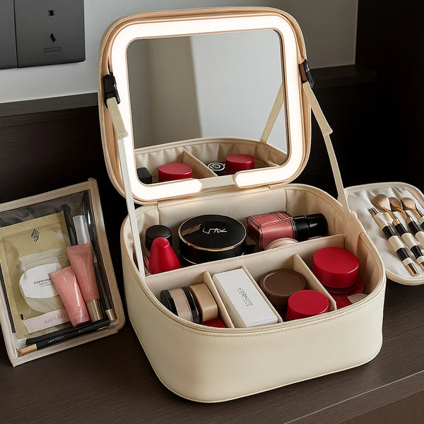 Travel Pro LED Makeup Case
