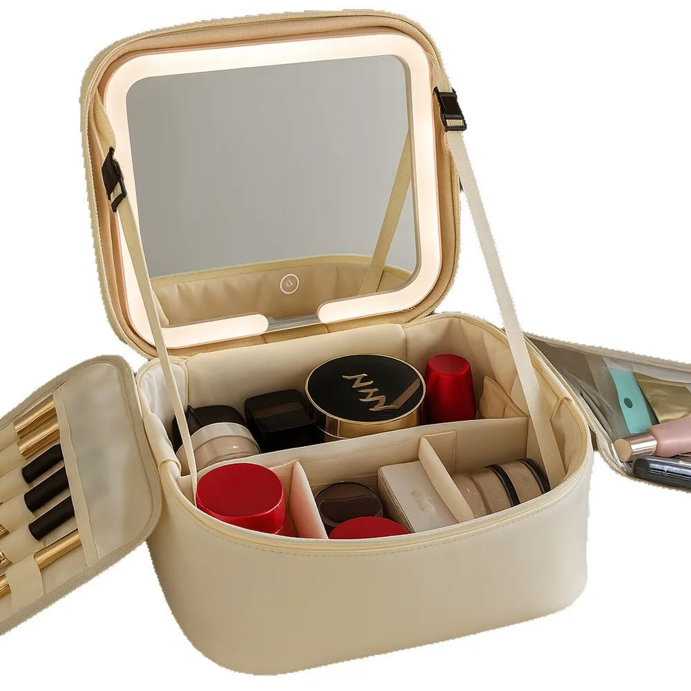 Travel Pro LED Makeup Case